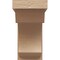 Ekena Millwork 8"W x 16"D x 16"H Classic Emerson Rough Cedar Woodgrain TimberThane Corbel, Primed Tan CORUR08X16X16EMRRCPR - alternate 4
